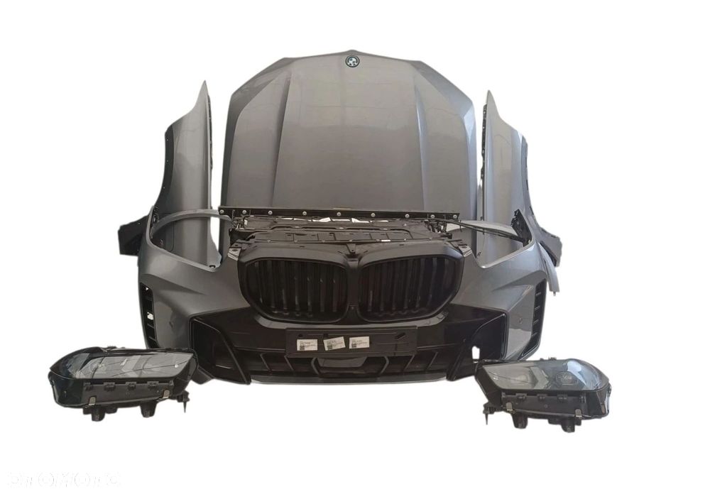 BMW X5 G05 LCI LIFT KOMPLETNY PRZÓD M PAKIET KOLOR C4W SKYSCRAPER GRAU METALLIC - 8