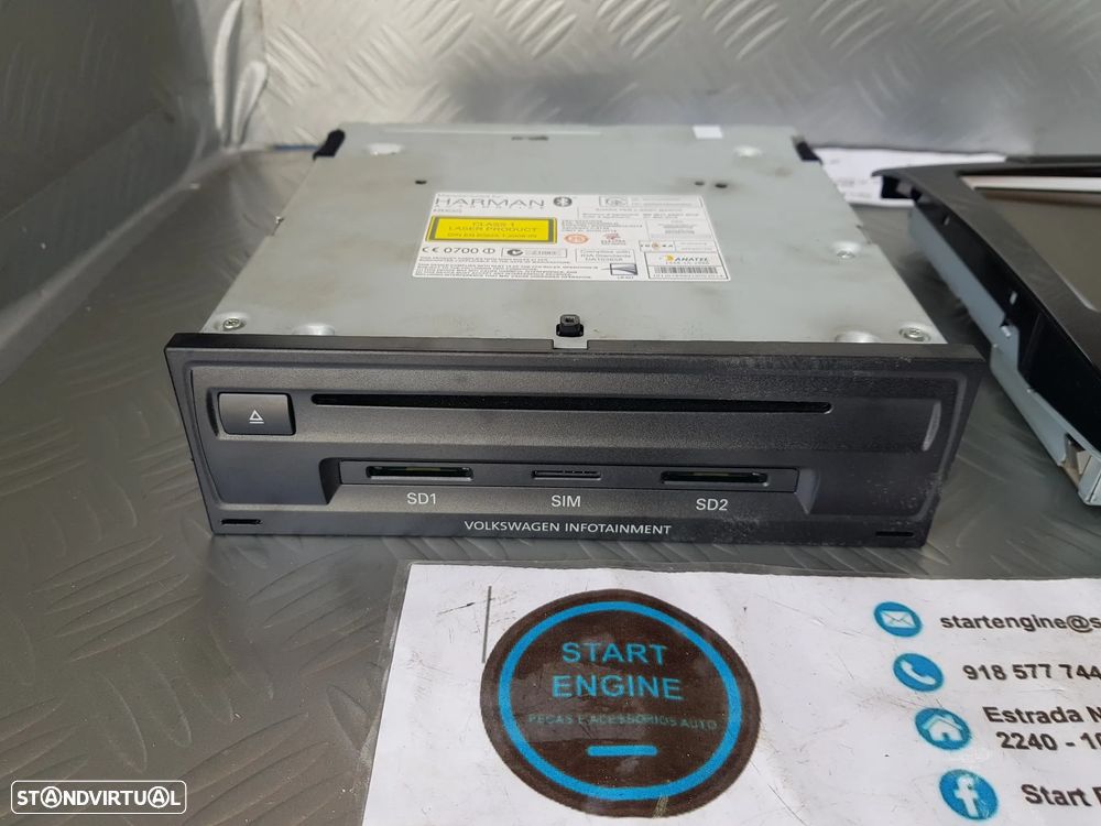 Radio MMI 3G Vw Touareg 2011-2018 - 4