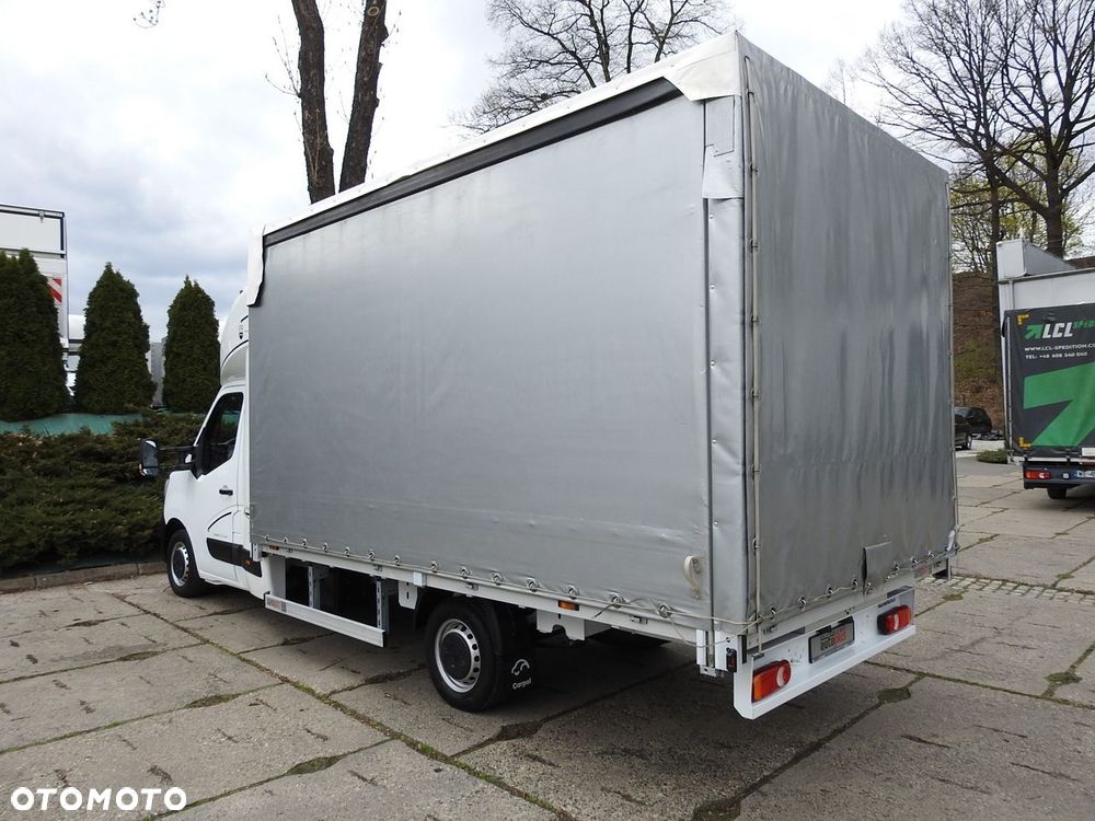 Renault MASTER PLANDEKA 10 PALET WEBASTO TEMPOMAT NAWIGACJA KLIMATYZACJA LEDY PNEUMATYKA  165KM - 11