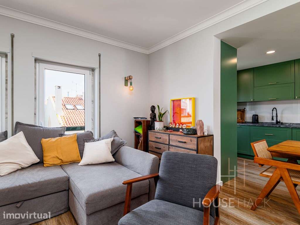 T2+2 Duplex Renovado com parqueamento e arrecadação - Grande imagem: 4/40