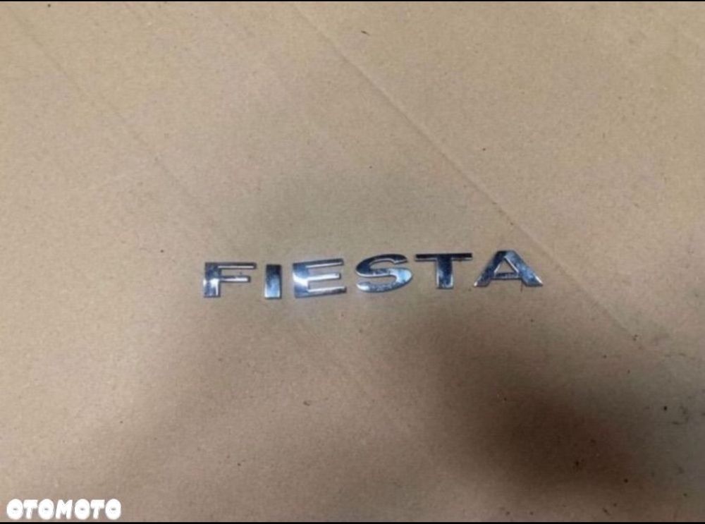 Napis emblemat klapy ford fiesta mk6 lift