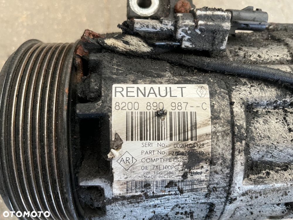 Sprężarka kompresor klimatyzacji Renault Laguna III 2.0 DCI - 3