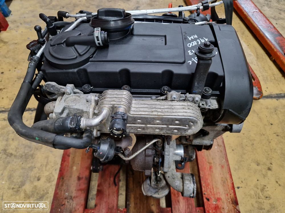 Motor usado BKD AUDI A3 8P 2.0 TDI 140CV COLAÇA C LEON GOLF TOURAN OCTAVIA - 3