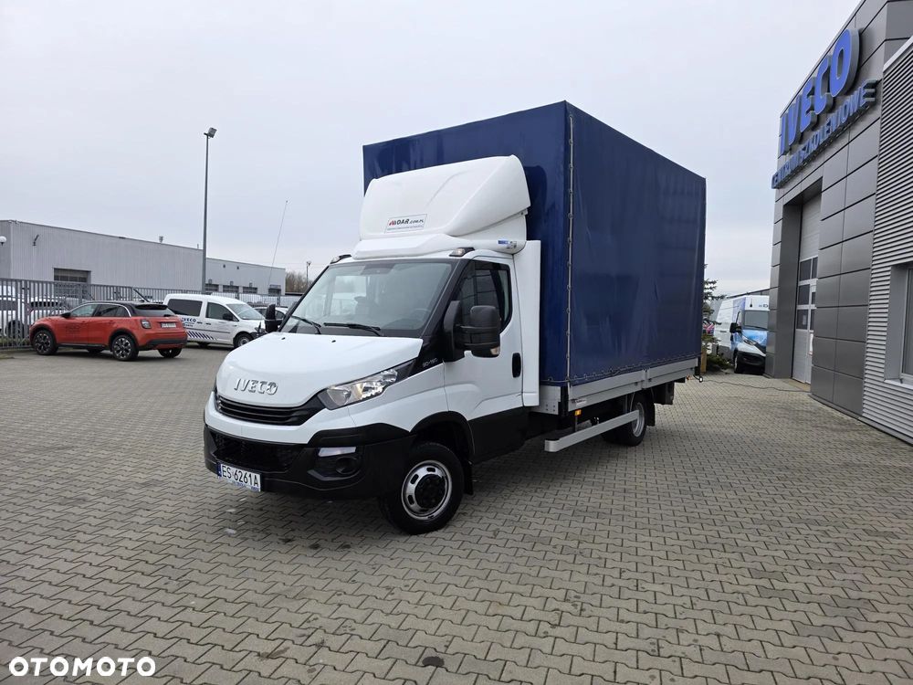 Iveco 50C15 plandeka + winda 10EP Tylko 38000 km ! Krajowy Pierwszy Właściciel dmc 3500 kg ! - 4