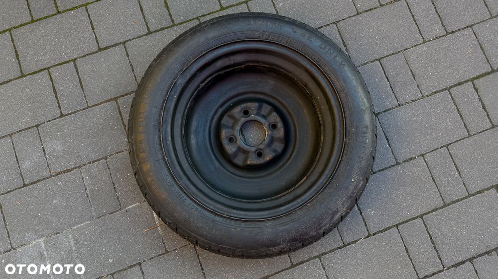 Kolo dojazdowe r15 4x114.3 135/80 Nissan hyundai kia mitshubishi dojazdówka felga - 2