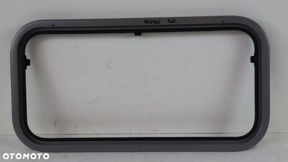 KAMPER PRZYCZEPA KEMPINGOWA RAMKA OKNA 72,5 CM X 37,5 CM - 1