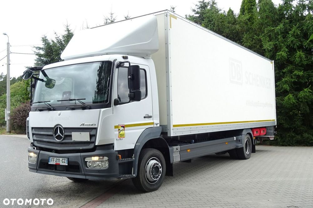 Mercedes-Benz Atego 1218 Euro 6 tylko 220 tys.km@ udokument. kontener 18 p. - 19