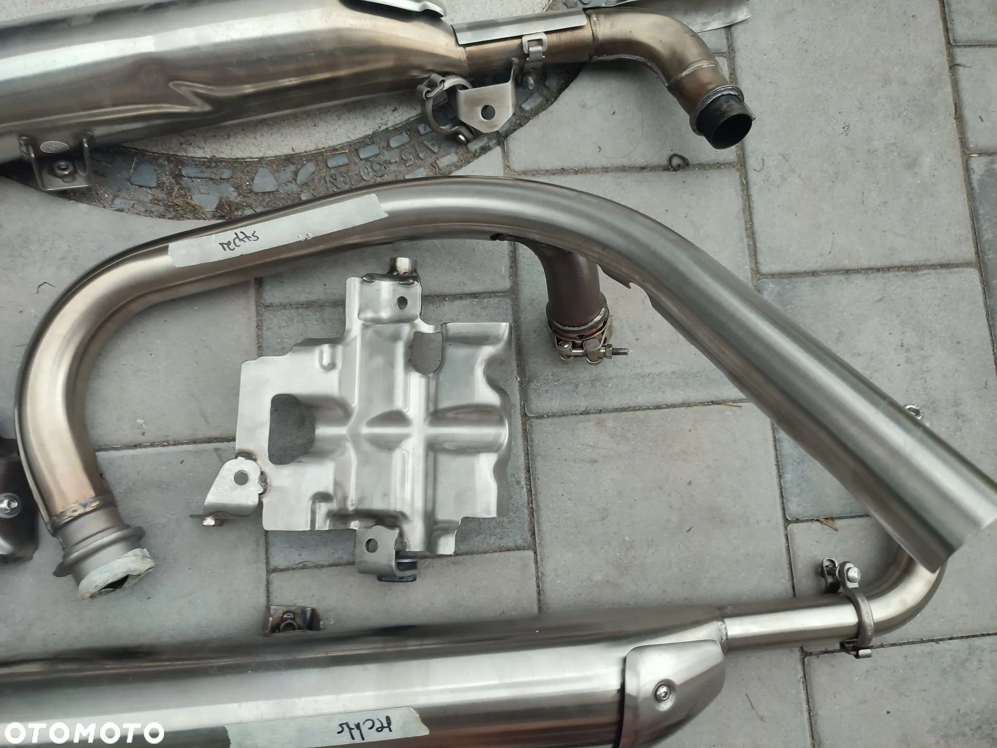 Tłumik, wydech, kolektor, katalizator Triumph Speed Twin 1200 - 7