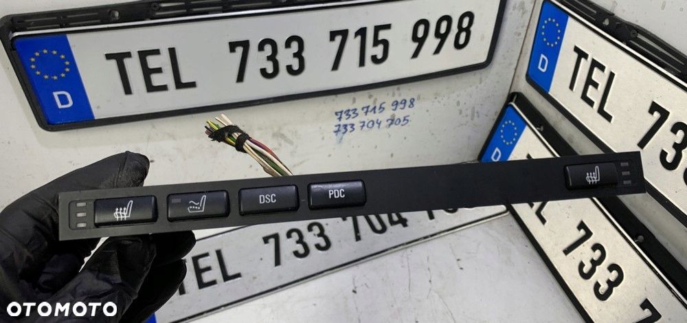 PANEL STEROWANIA MASAŻ GRZANIE PDC DSC BMW E39 - 1