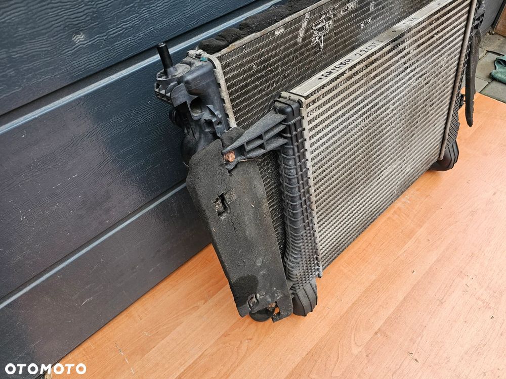 CHŁODNICA WODY INTERCOOLER WENTYLATOR OPEL ANTARA CHEVROLET CAPTIVA 2.2 CDTI PO LIFT - 10