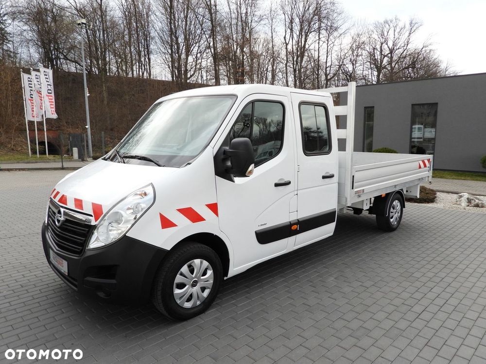 Opel MOVANO SKRZYNIA PODWÓJNA KABINA DOKA 7 MIEJSC TEMPOMAT KLIMATYZACJA  130KM - 7