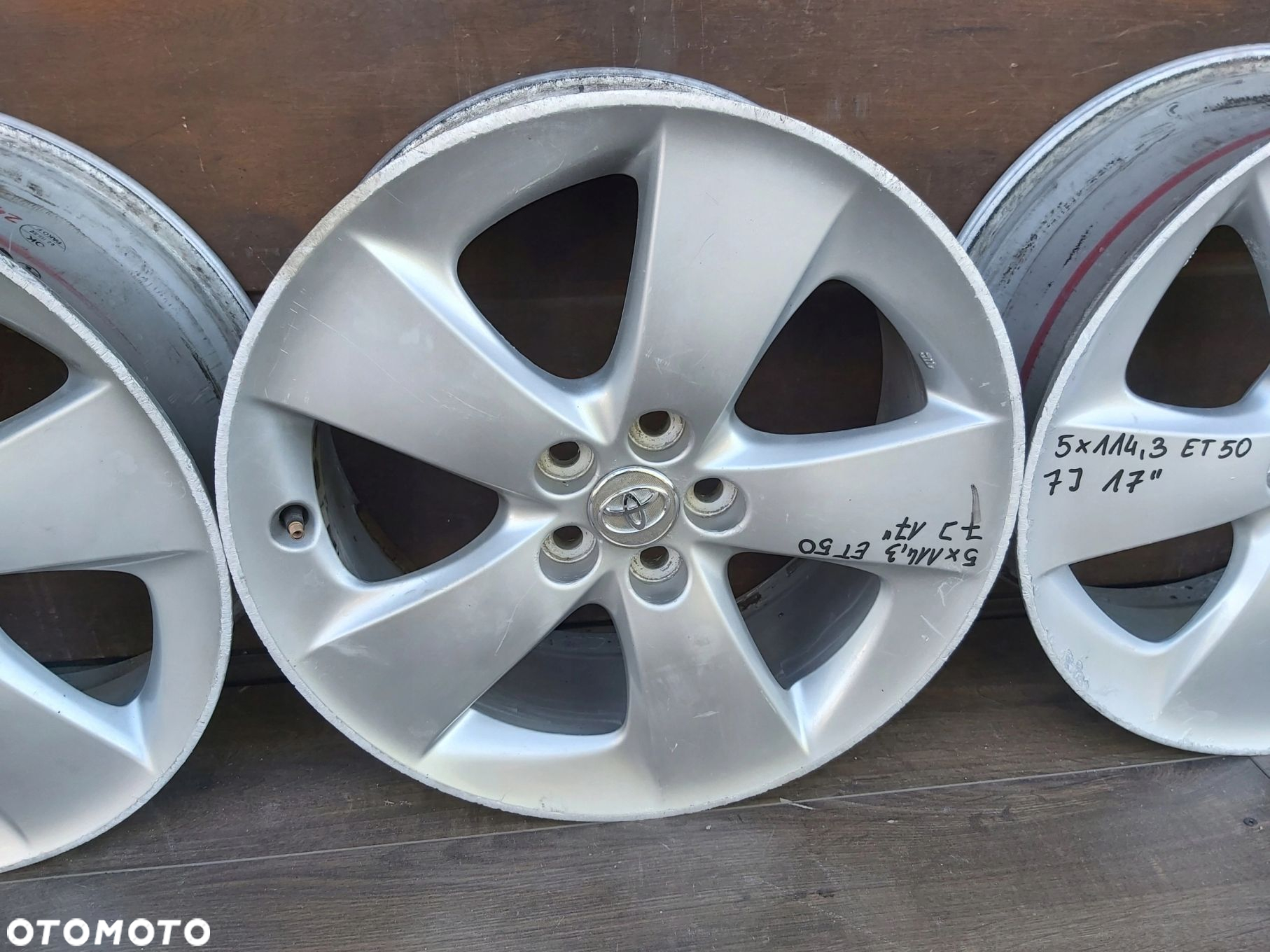 ALUFELGI 17 5 x 100 Toyota Prius Avensis T25 Celica - 4