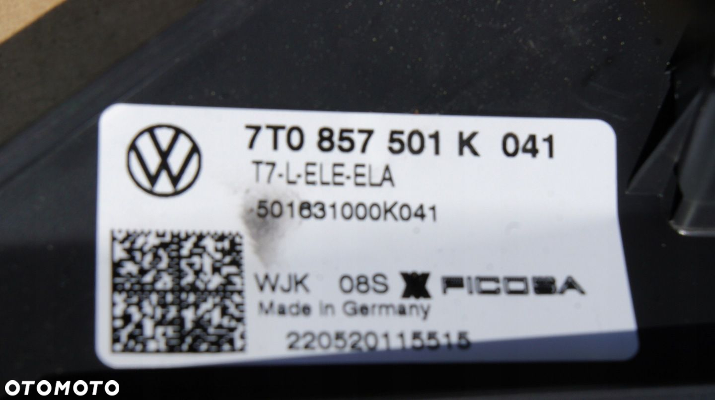 LEWE LUSTERKO VW T7 TRANSPORTER MULTIVAN 7T0 9 PIN - 7