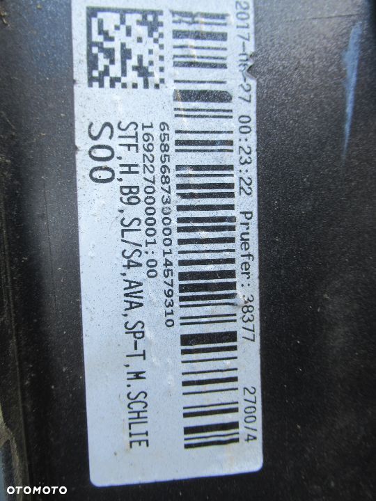 ZDERZAK TYLNY TYŁ AUDI A4 B9 S4 KOMBI S-LINE 2015- - 16