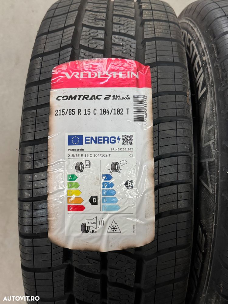 Vând 2 anvelope 215/65/15c vredestein de patru sezoane noi - 2