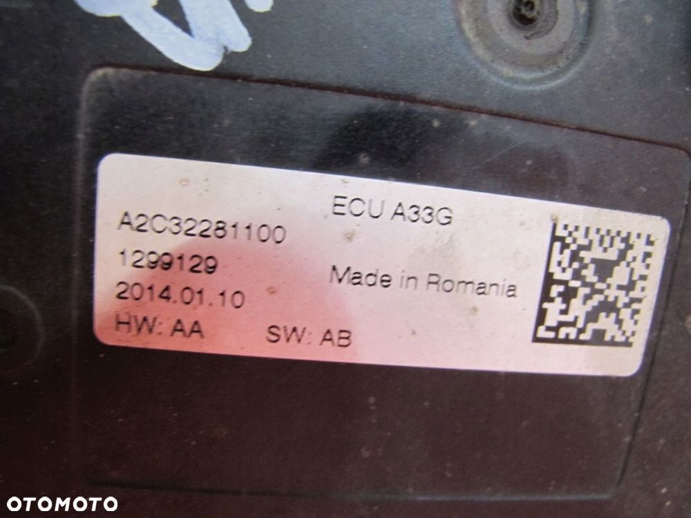 OPEL INSIGNIA A G09 HAMULEC RĘCZNY ELEKTRYCZNY 22880717 - 4