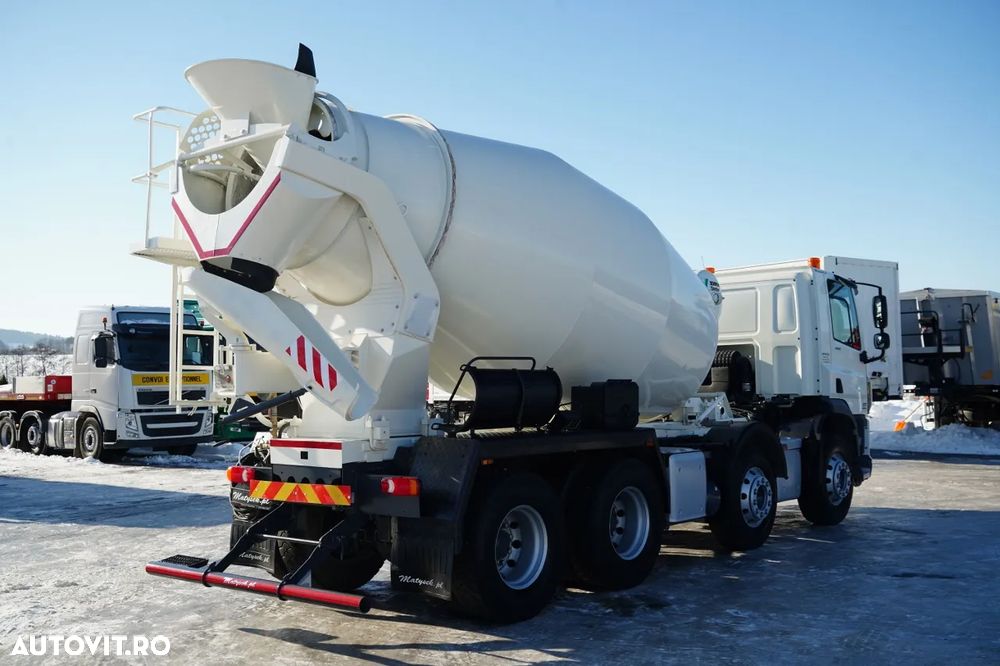 DAF CF 440 / 8x4 / BETONIERĂ SCHWING STETTER / BETONIERĂ 9 M3 / AUTOMATĂ / CAMERĂ / - 5