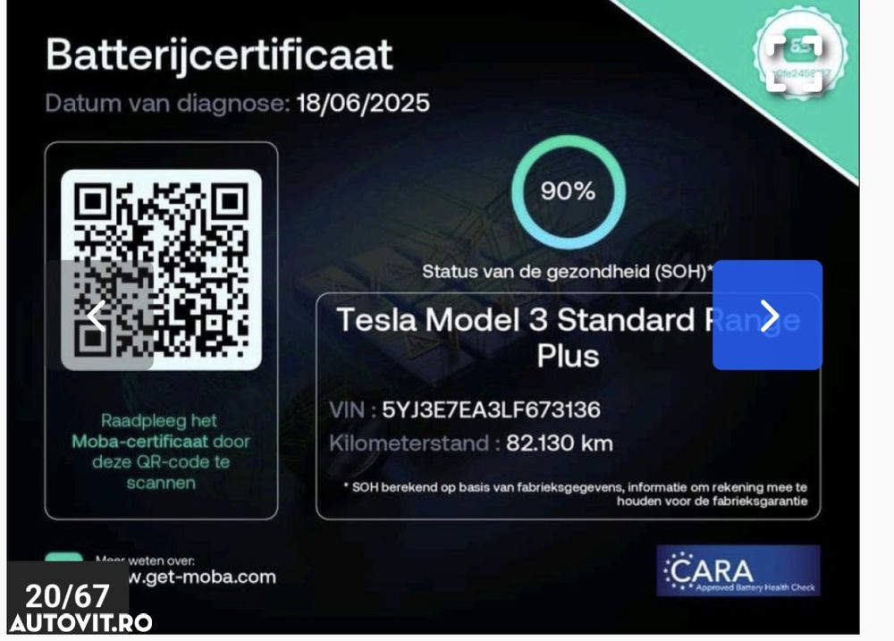 Tesla Model 3 Standard Reichweite Plus Hinterradantrieb - 8