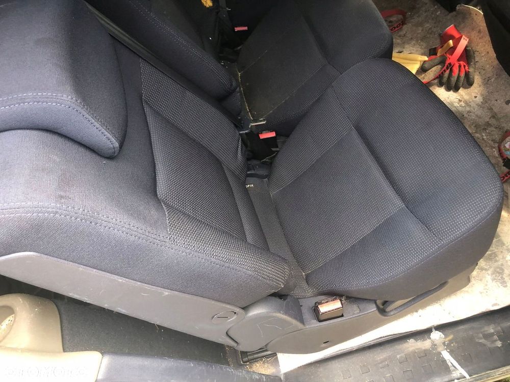 RENAULT ESPACE IV 4 KAMPER fotel pasażera 2 i 3 rząd granatowe przedlift - 2