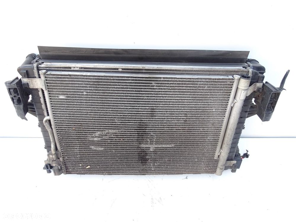 KOMPLET CHŁODNIC + WENTYLATOR 5Q0959455BE 1.5 TSI OCTAVIA III GOLF VII A3 - 2