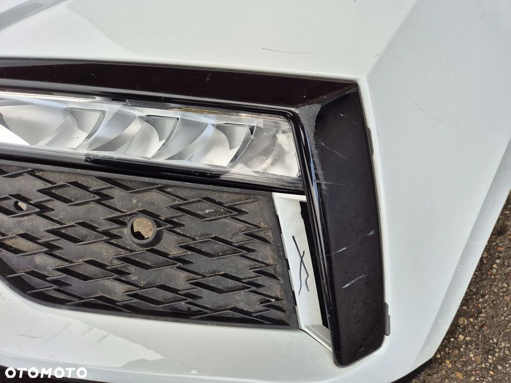 Skoda Octavia 4 IV RS 19- zderzak przedni spoiler dokładka kratka LED VRS 5E3 - 3