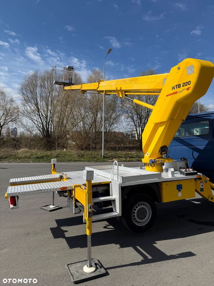 Mercedes-Benz Podnośnik Koszowy Wumag WTB 220 22 metry 14 w Bok Pilot UDT Palfinger zwyżka jak Gsr Ruthmann Multitel - 18