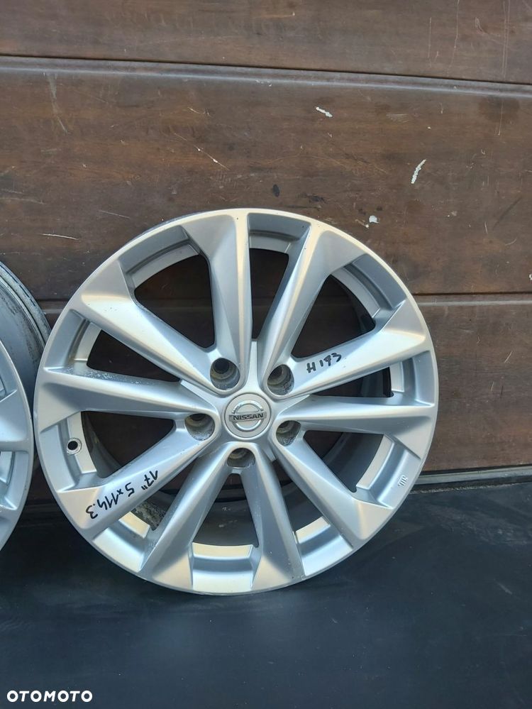 Nissan Qashqai II J11 alufelgi felgi 17 5x114,3 - 5