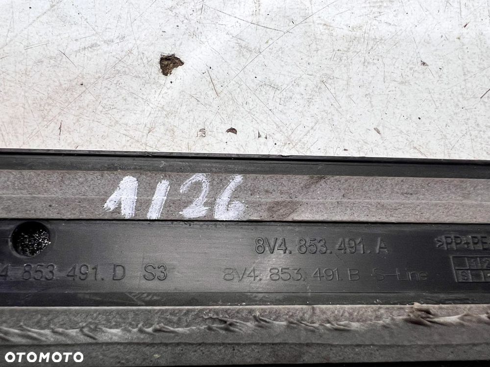 LISTWA PROGOWA LEWA AUDI A3 8V4 8V4853491A 1/26 - 6