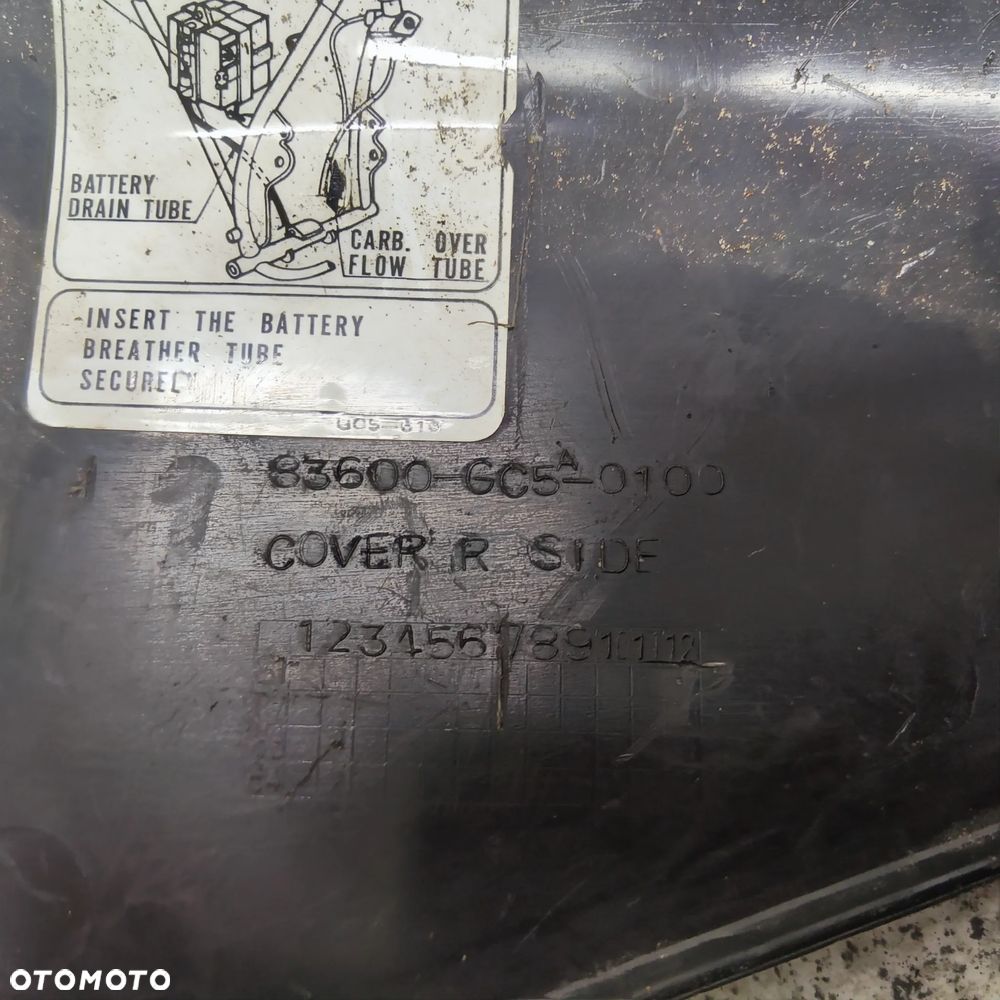 Owiewka, osłona, bok, boczek Honda MTX 50 MTX50 - 8