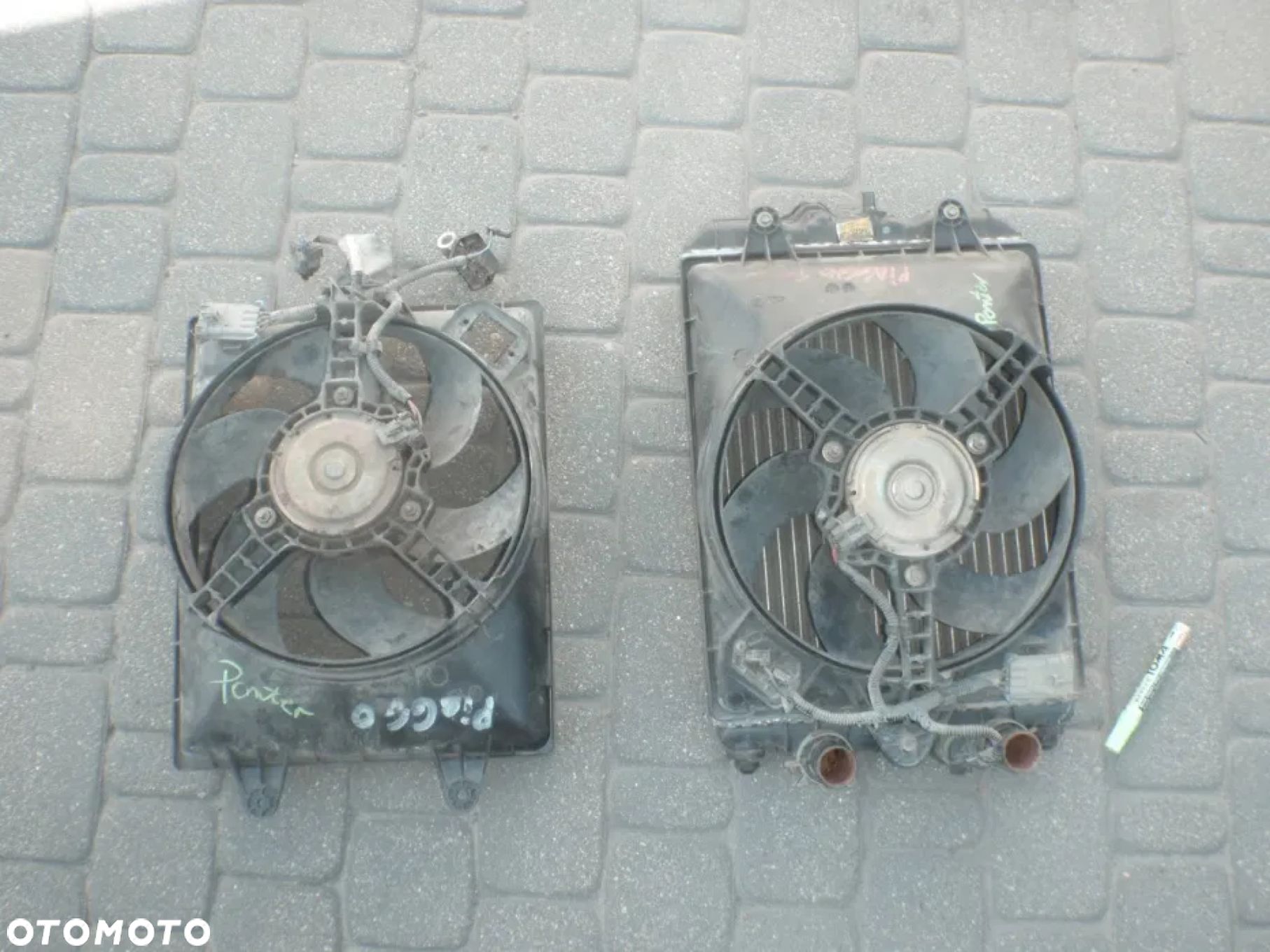 wentylator chłodnicy wody piaggio porter - 1