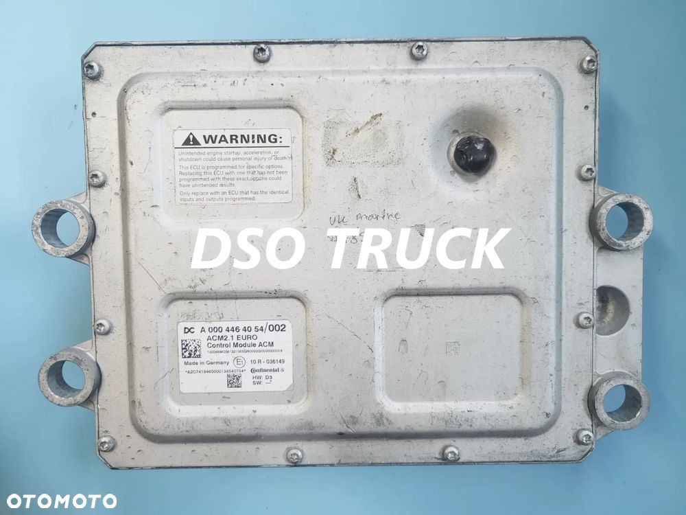 A0004464054 A0004462054 Sterownik ACM adblue Mercedes ACTROS AXOR ATEGO - 2