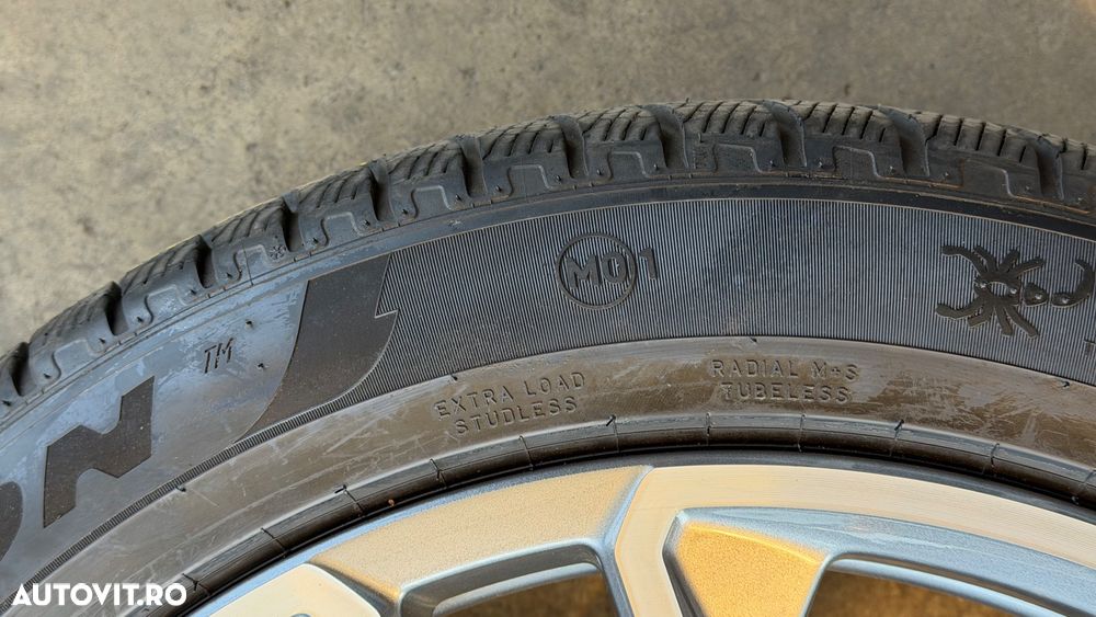 Vând jante originale Mercedes G-class pe 21” cu anvelope de iarnă - 12