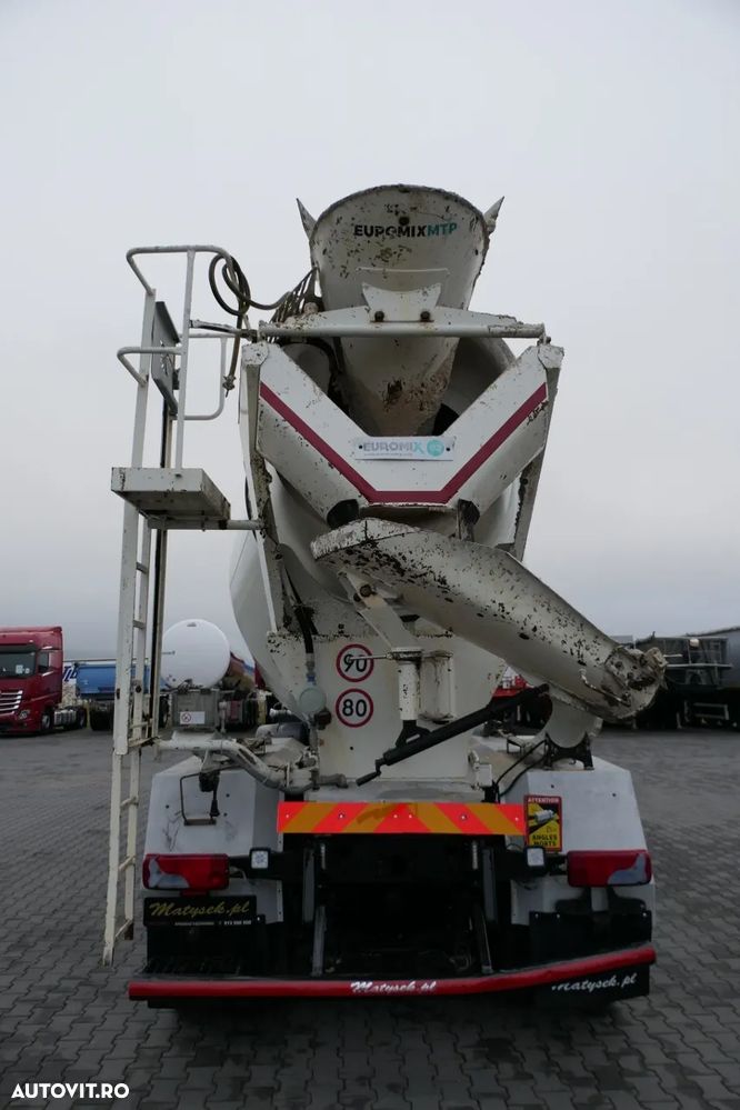 MAN TGS 32.420 / 8x4 / BETONIERĂ / MIXER 9 M3 / EURO 6 - 13