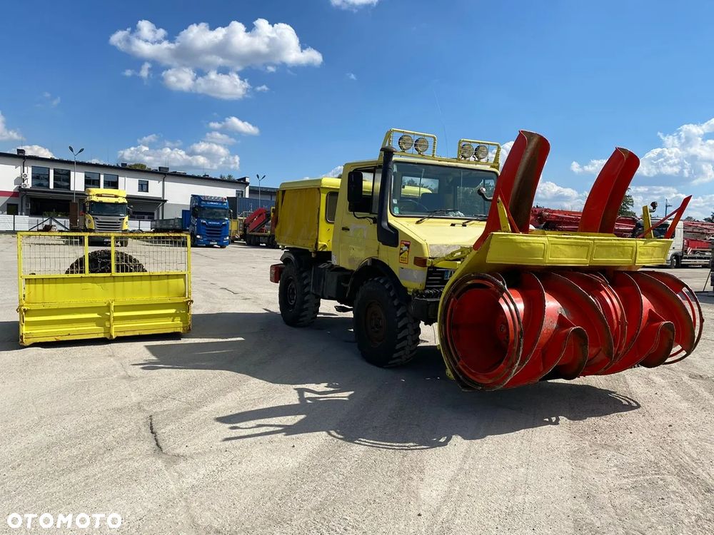 Unimog 1200 Odśnieżarka Wirnikowa / Wywrotka  / Akcja Zima - 10