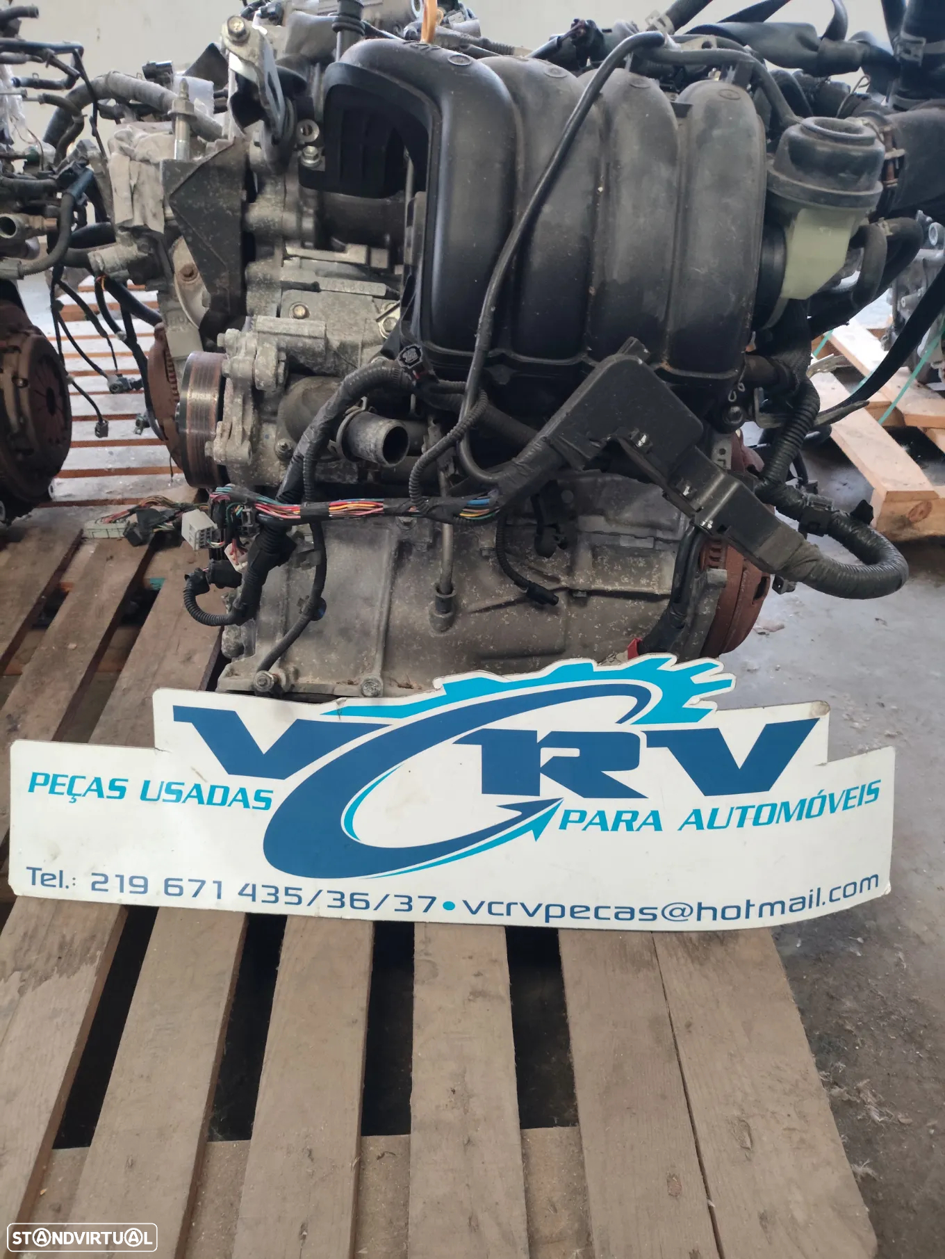 Motor Toyota Auris 1.6i 16V 1323Cv 2009-2012 Ref: A1ZR - 4