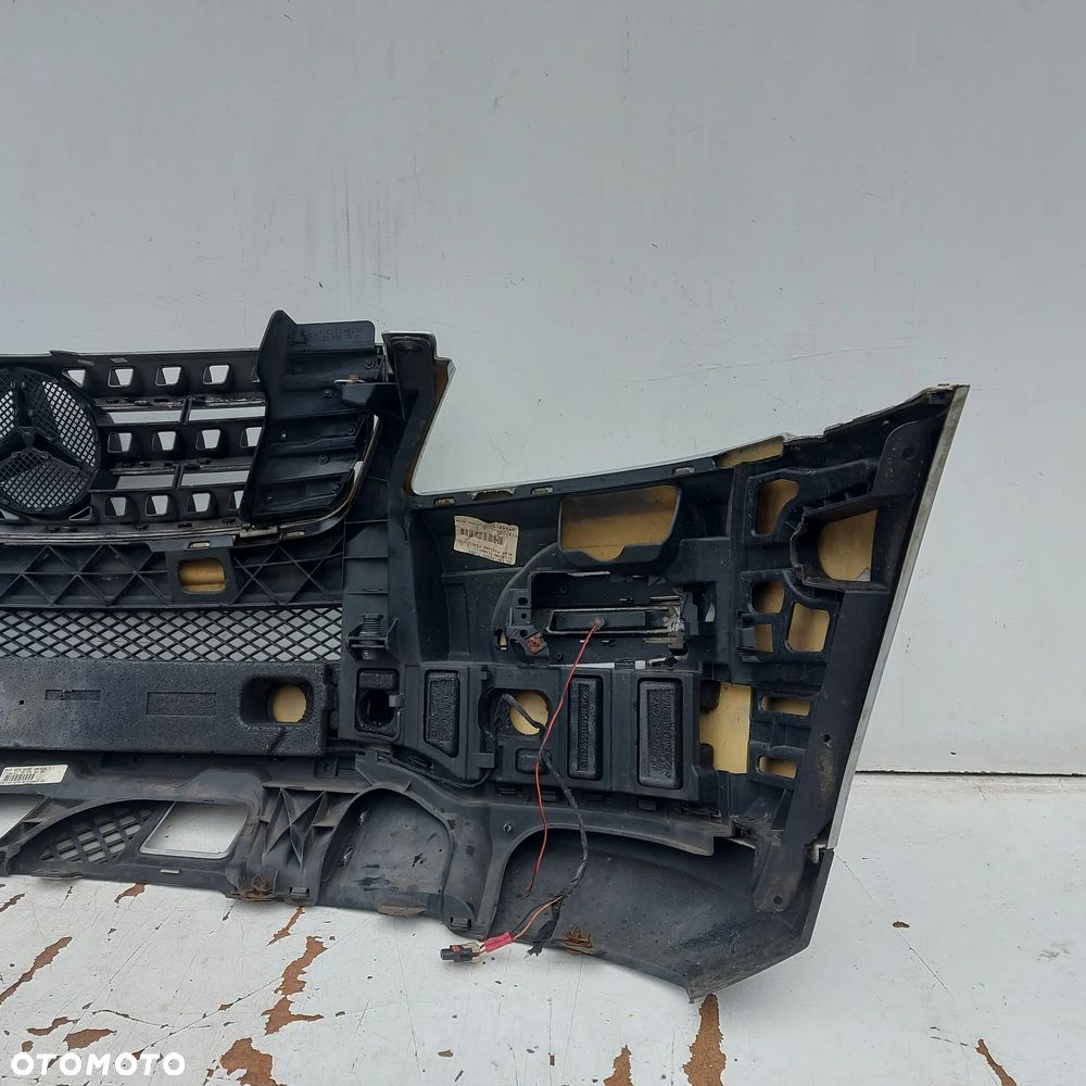 ZDERZAK PRZOD PRZEDNI 775 LAK GRILL ATRAPA KRATKA MERCEDES ML W164 ORYGINAL DEMONTAZ 1648850625 - 5