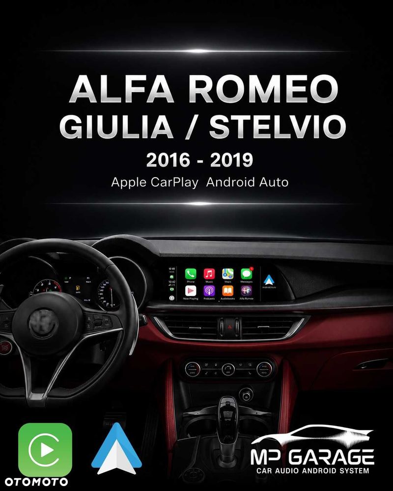 ALFA ROMEO JULIA/STELVIO moduł Apple CarPlay AndroidAuto Montaż Gwarancja PL