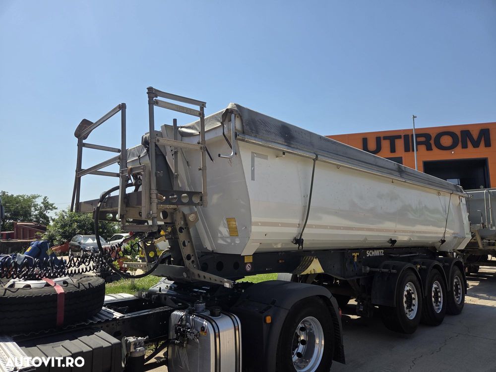 Schmitz Cargobull SCB 28mc, MASA PROPIE 6 TONE, 2020, 28mc, axa liftabila, jante ALUMINIU, protectii laterale si spate, scena vizitare, prelata, frane disc, CARTE IDENTITATE RAR, folosita doar in GERMANIA, PROMOTIE 21.900 EUR+Tva - 9
