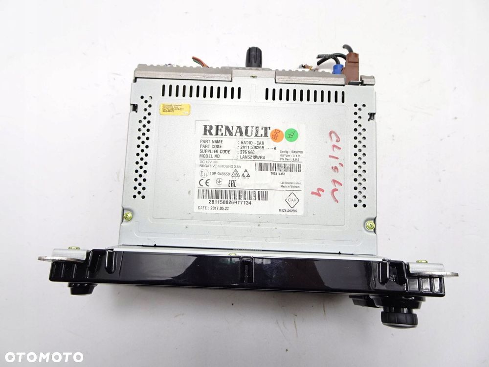 radio cd renault clio iv lift - 4