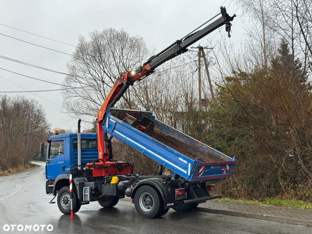 MAN * MAN 18 280 * Kiper Wywrotka * 4x4 * HDS Palfinger  120 STAN BARDZO DOBRY * Sprowadzony - 25