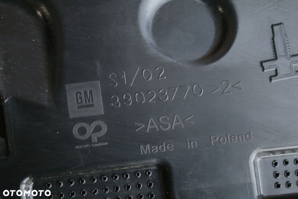 spojler klapy Opel Astra K HB - 8