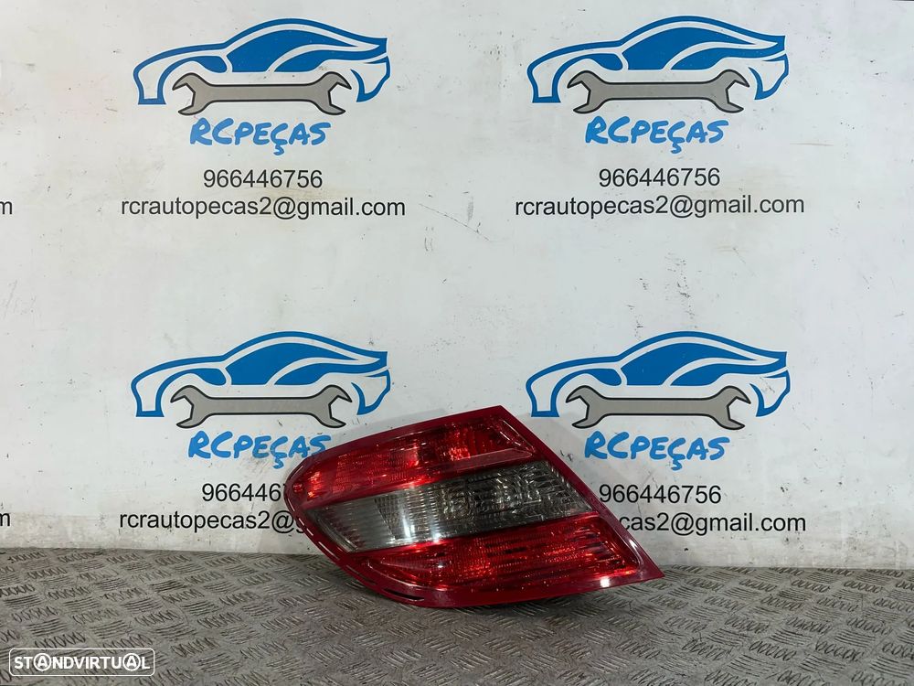 .Farolins Tras Traseiros Esquerdo Direito Originais Mercedes Benz Classe C W204 Sedan 2048203064R 2048202964L 2006 - 2014 - 6