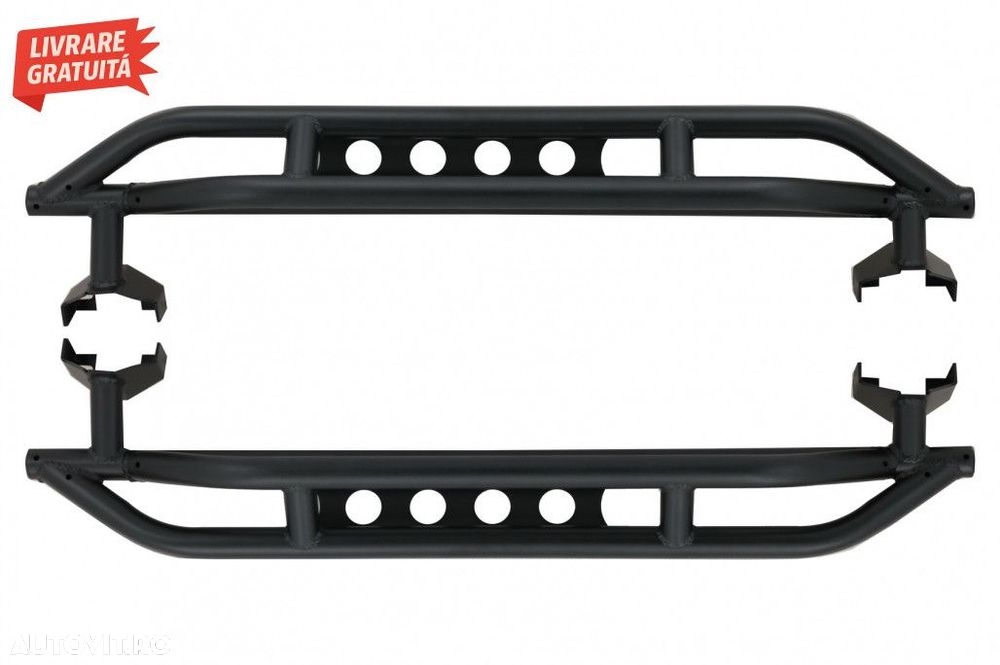 Praguri trepte laterale Jeep Wrangler Rubicon JK 2 Usi (2007-2017) - 5