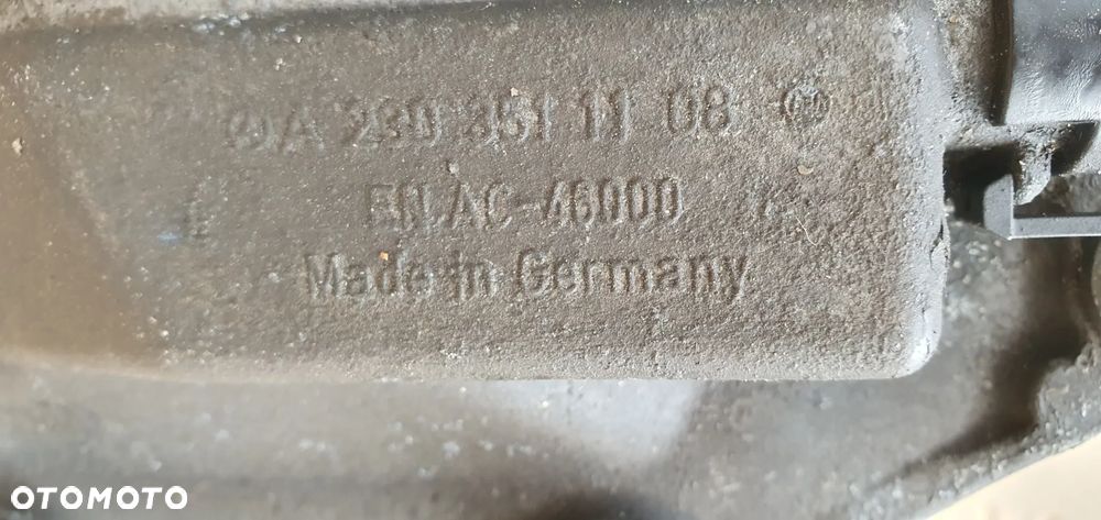 Most dyfer dyferencjał tył Mercedes E-Klasa W211 3.2 V6 A2303511108 - 6