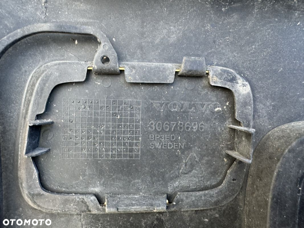 ZDERZAK PRZÓD PRZEDNI VOLVO XC70 II LIFT NAROŻNIK PRAWY SPOILER KRATKA 31378966 ORYGINAŁ - 12