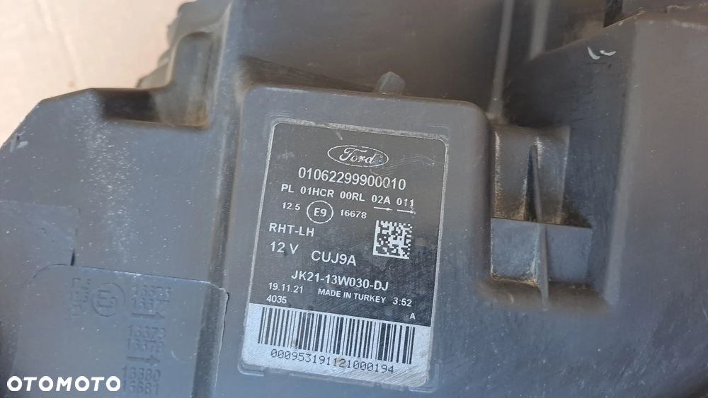 FORD TRANSIT CUSTOM LIFT LEWA LAMPA SOCZEWKA jk21-13w030-dj UŻYWANA - 5