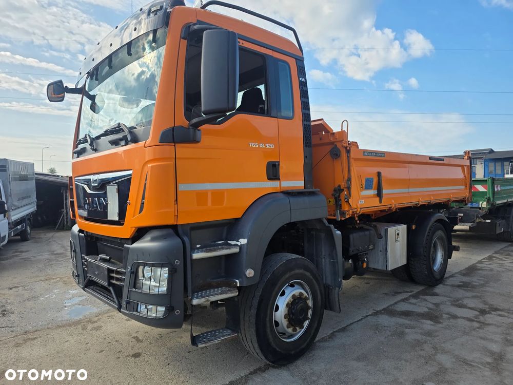 MAN TGS 18-320 4x4 Pelne Blokady z Możliwość z Przyczepa Tandem Wywrotka Niskopodwoziowa 18000 kg - 2