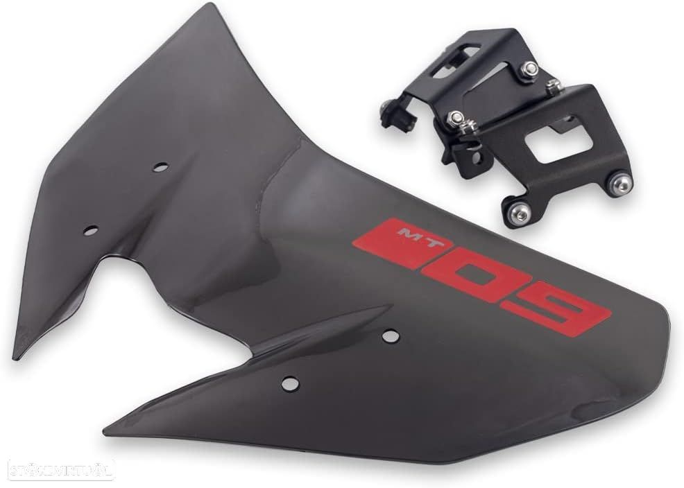 viseira yamaha mt-09 2017 - 2020 black smoke - 1