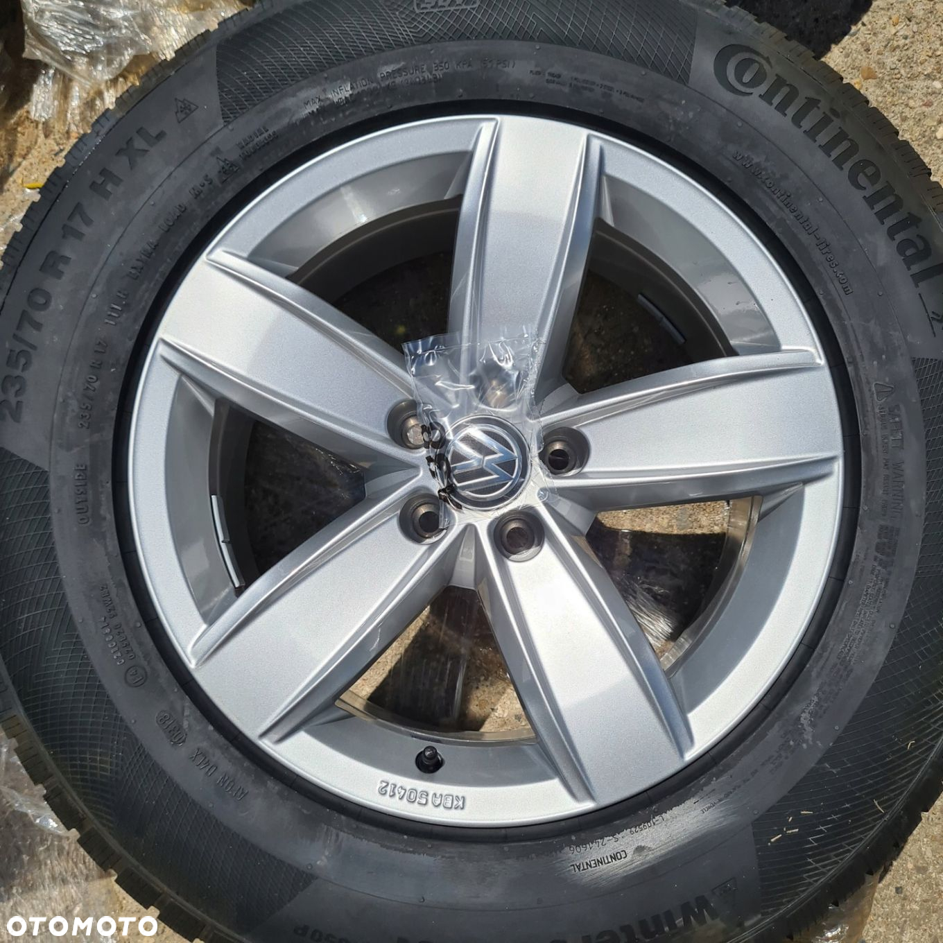 4szt. FELGI 17 CALI VW NOWE VW TOUAREG PASSAT TOURAN T-ROC GOLF SCIROCCO - 3