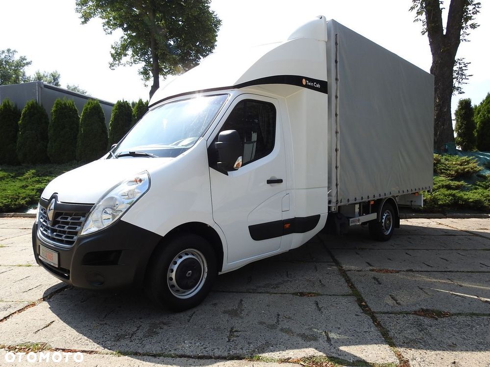 Renault MASTER PLANDEKA 8 PALET WEBASTO KLIMATYZACJA TEMPOMAT PNEUMATYKA  170KM - 22